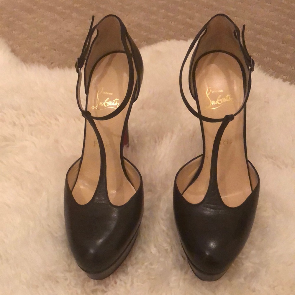 Christian Louboutin Platform Mary Janes